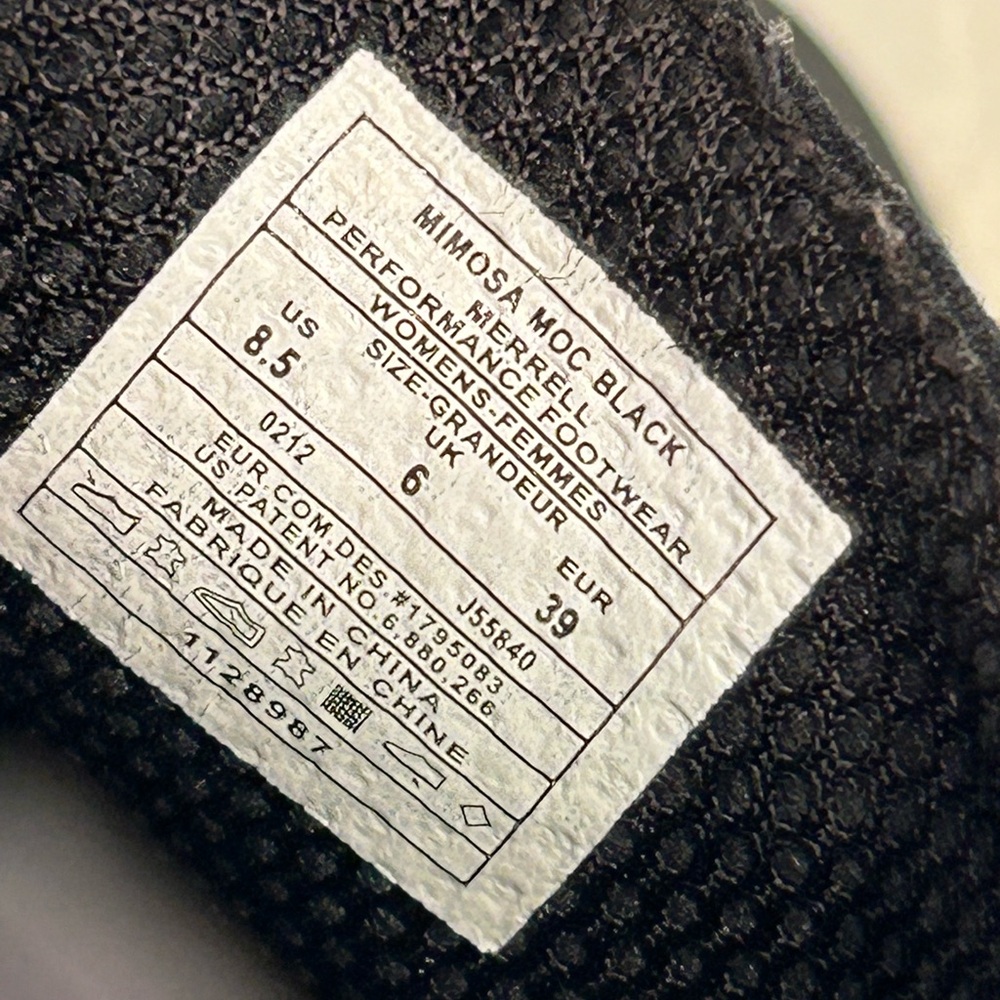 Merrell Black Loafers, Women’s Slip-Ons Comfortable Everyday Wear, Sz 8.5 - Picture 11 of 11